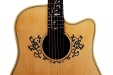 Wie man Gitarren-Inlay-Aufkleber herstellt